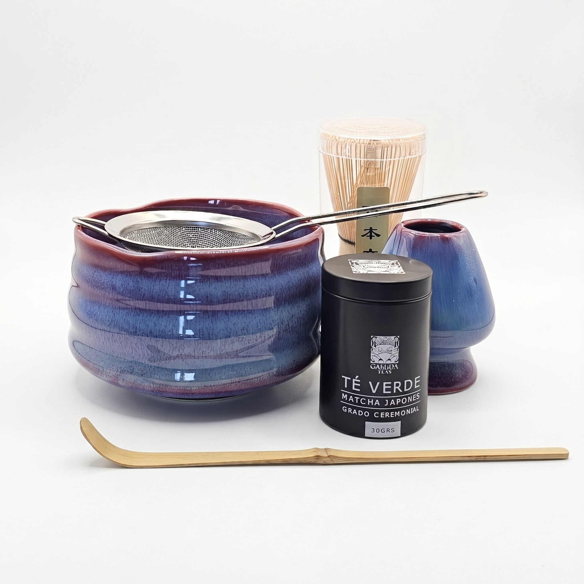 Set Té Matcha Completo Con Matcha Grado Ceremonial