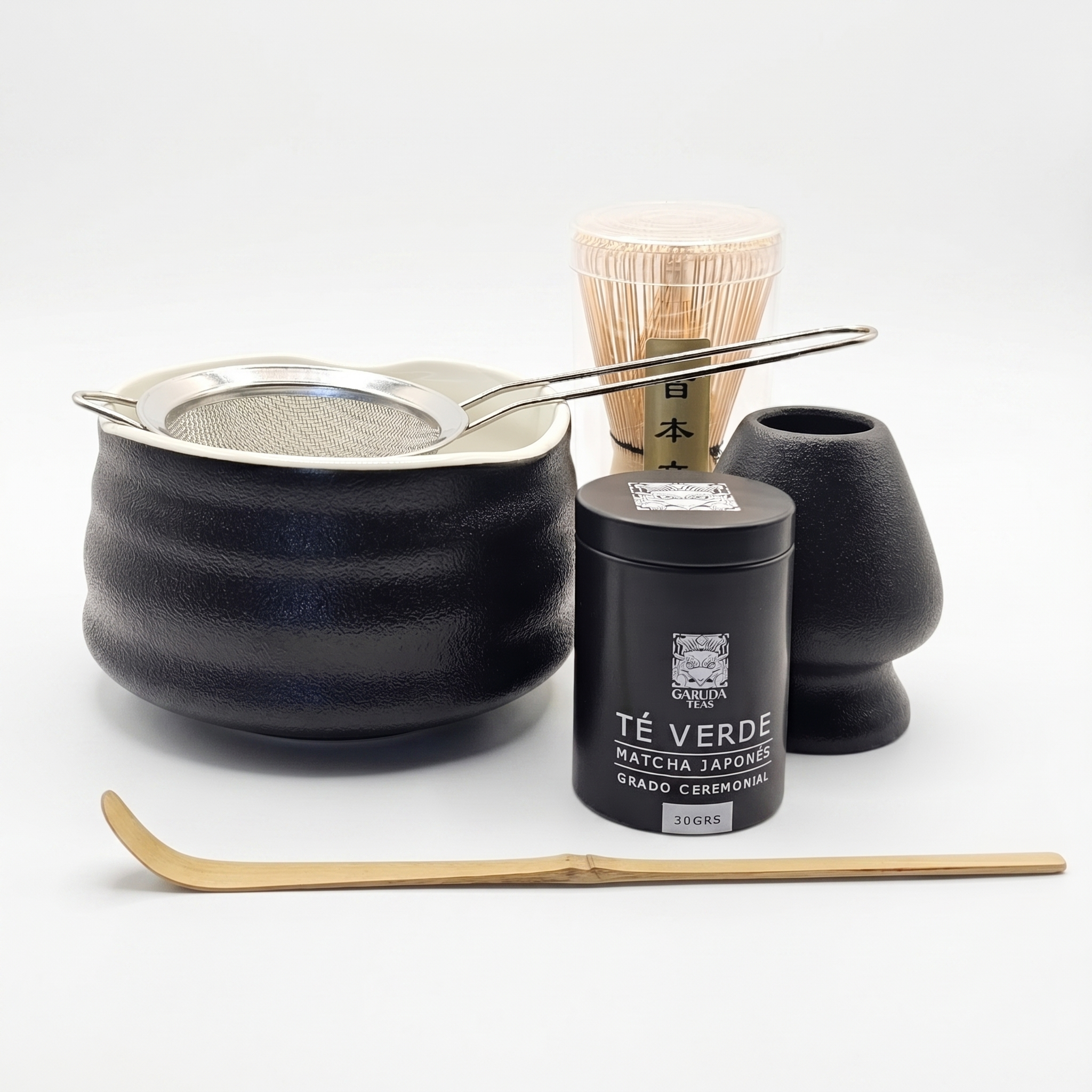 Set Té Matcha Completo Con Matcha Grado Ceremonial