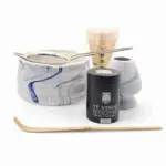 Set completo matcha ceremonial color azul
