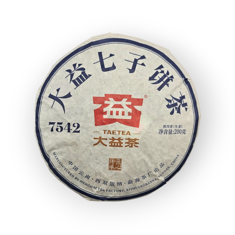 Disco 7542 2101 Sheng Pu Erh de 200g